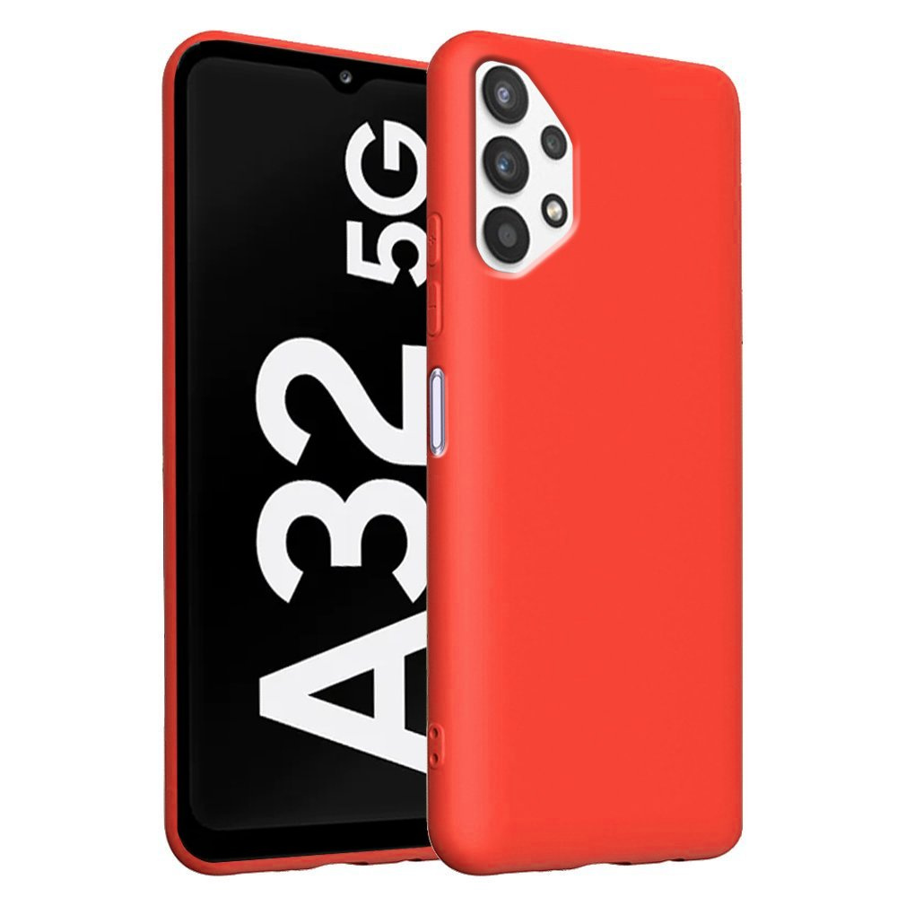 Schutzhülle Für Samsung Galaxy A32 5g, Silikon Lite, Rot