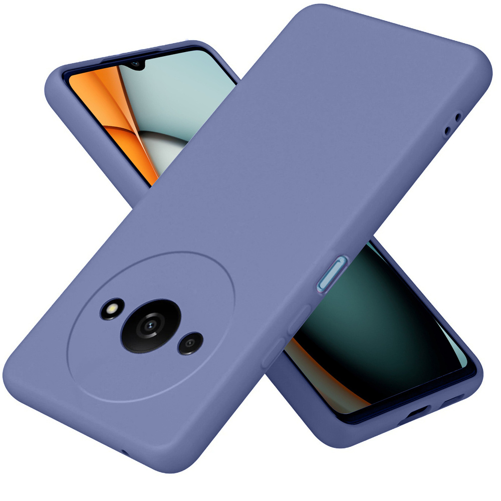Hülle Für Xiaomi Redmi A3, Silikon Lite, Lavendel