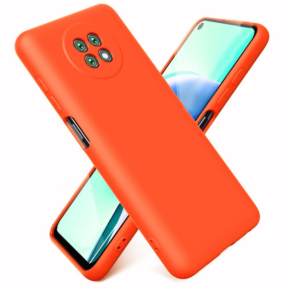 Schutzhülle Für Xiaomi Redmi Note 9t 5g, Silikon Lite, Rot