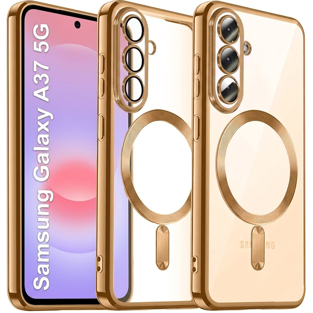 Schutzhülle Für Samsung Galaxy A37 5g, Electro Magsafe, Gold
