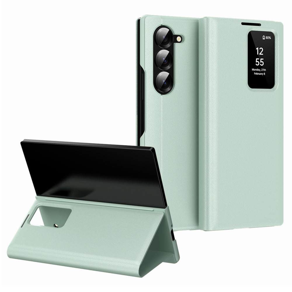 Samsung Z Fold6 5g Smart View Wallet Flip Case, Grün