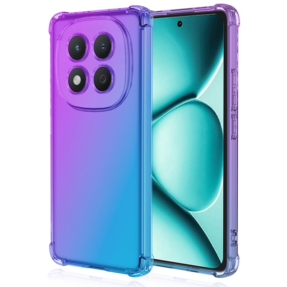 Fallfeste Schutzhülle Mit Farbverlauf Für Xiaomi Redmi Note 15 Pro Plus 5g / Poco M8 Pro 5g, Lila / Blau