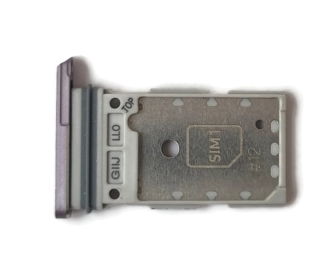 Sim-kartenfach Für Samsung Galaxy S21 Fe 5g Sm-g990, Lila