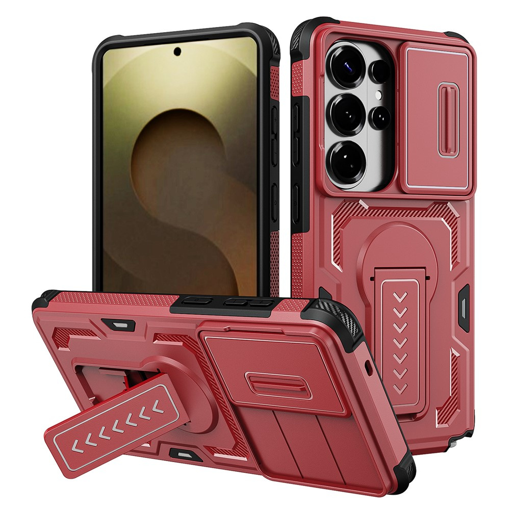Schutzhülle Mit Ständer Für Samsung Galaxy S26 Ultra, Rot