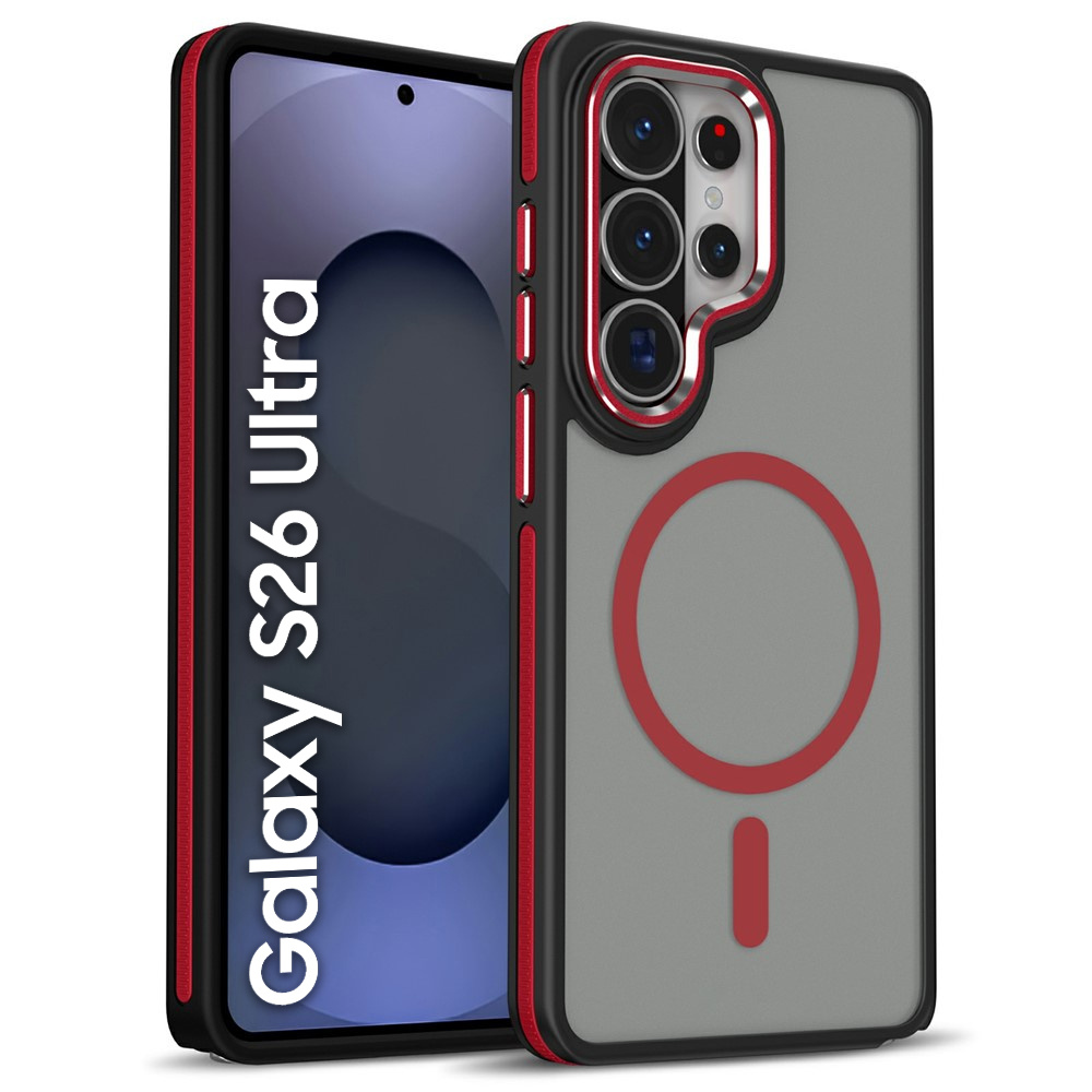 Samsung Galaxy S26 Ultra Matte Hülle Für Magsafe, Rot