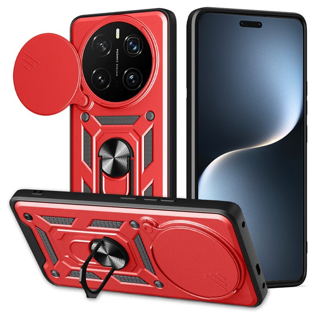 Gepanzertes Gehäuse Für Honor Magic 7 Pro, Camshield Slide, Rot