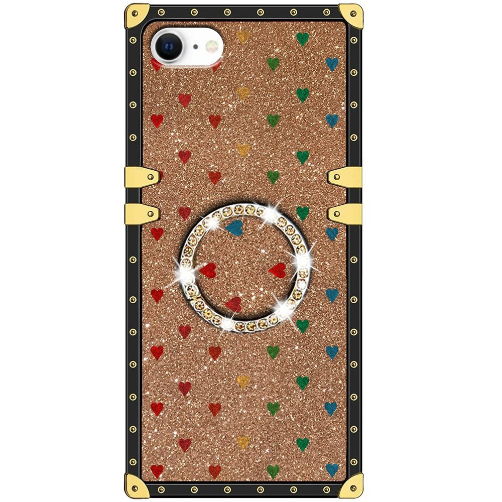Koffer Für Iphone 7/8/se 2020/se 2022, Herzgold