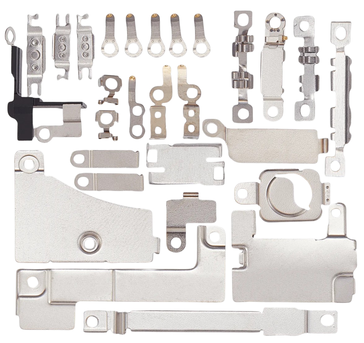 Set Aus Metallplatten Für Apple Iphone 15 Plus