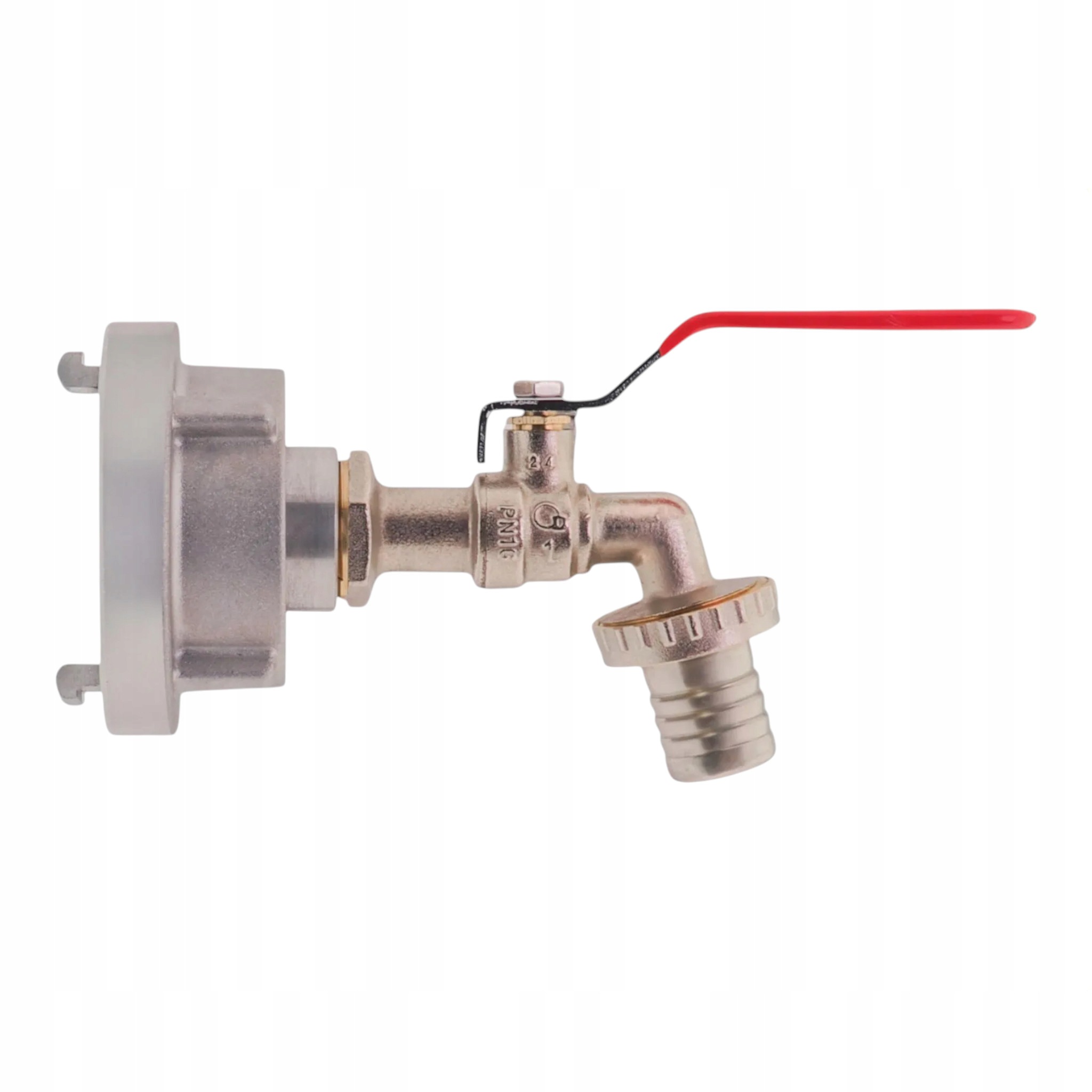 Storz Hydrantenanschluss Typ C-52 + 1"-kugelhahn