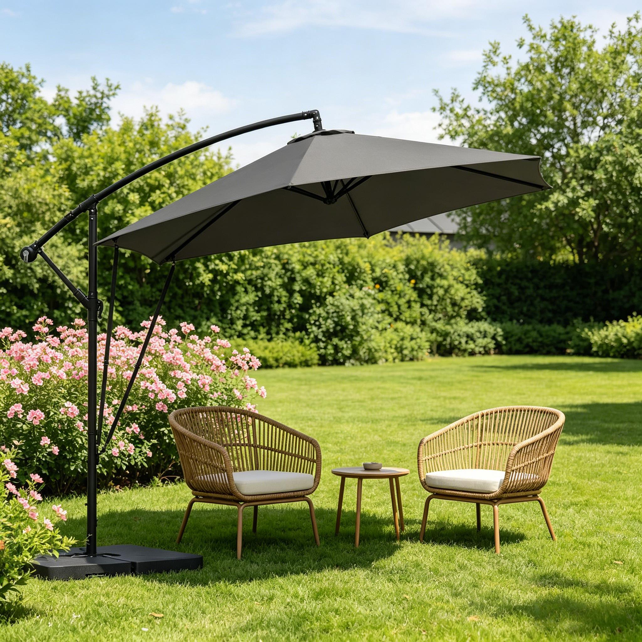 Gartenschirm, Klappbarer Sonnenschirm, Poolschirm, Flexibeler Sonnenschirm (beinhaltet Nur Sonnenschirme)