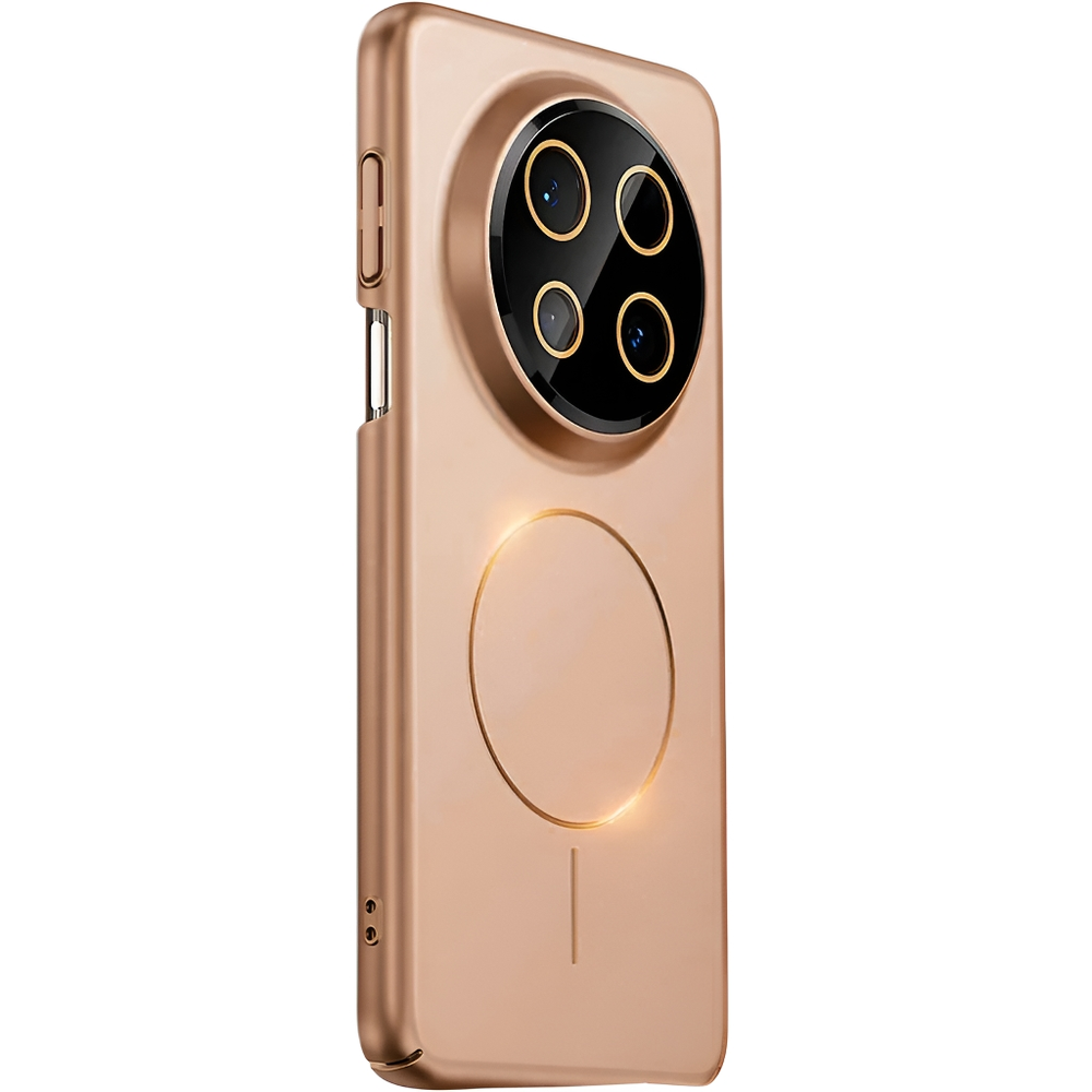 Vivo X200 Pro 5g Hülle Mit Magsafe – Eleganter Und Funktionaler Schutz – Gold