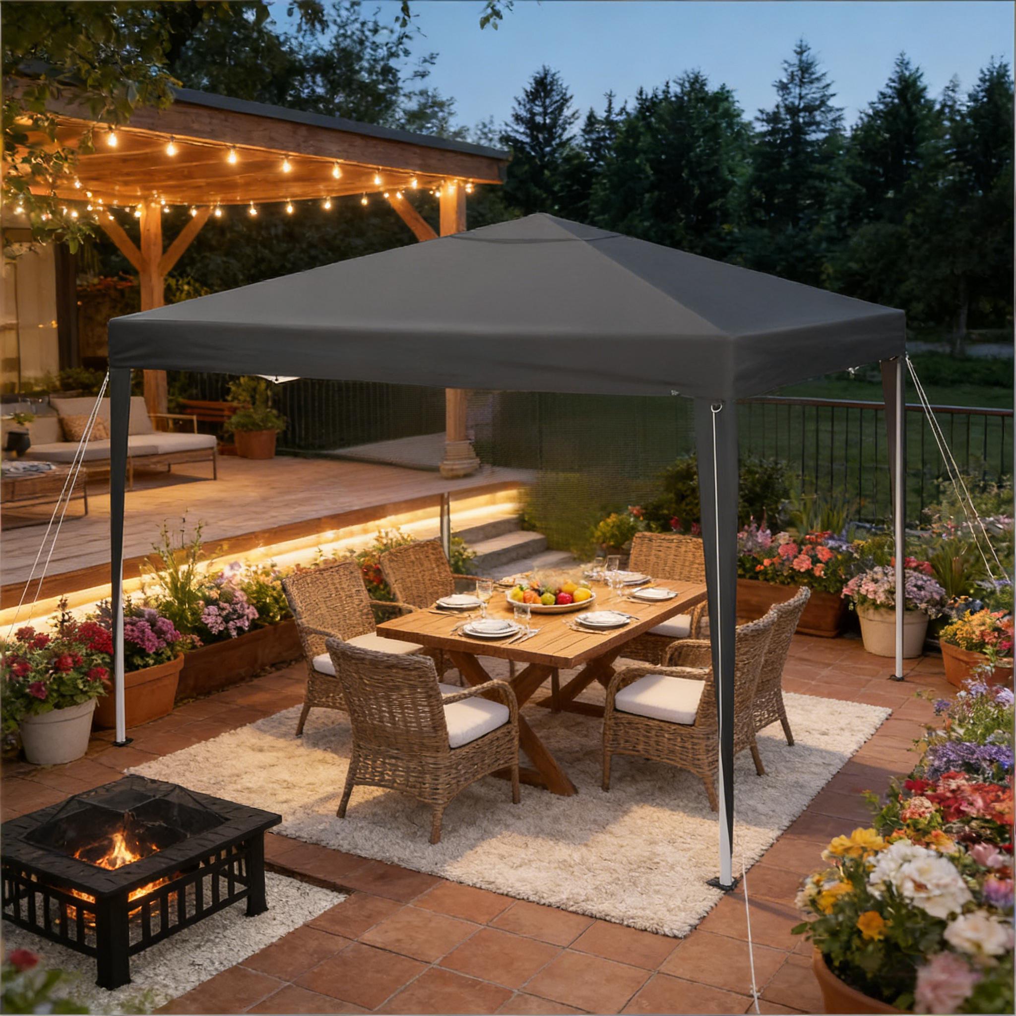 Gazebo Für Parteien Mit Tragetasche, Pop Up Dachzelt, Tragbarer Gazebo, Für (nur Mit Gazebo)