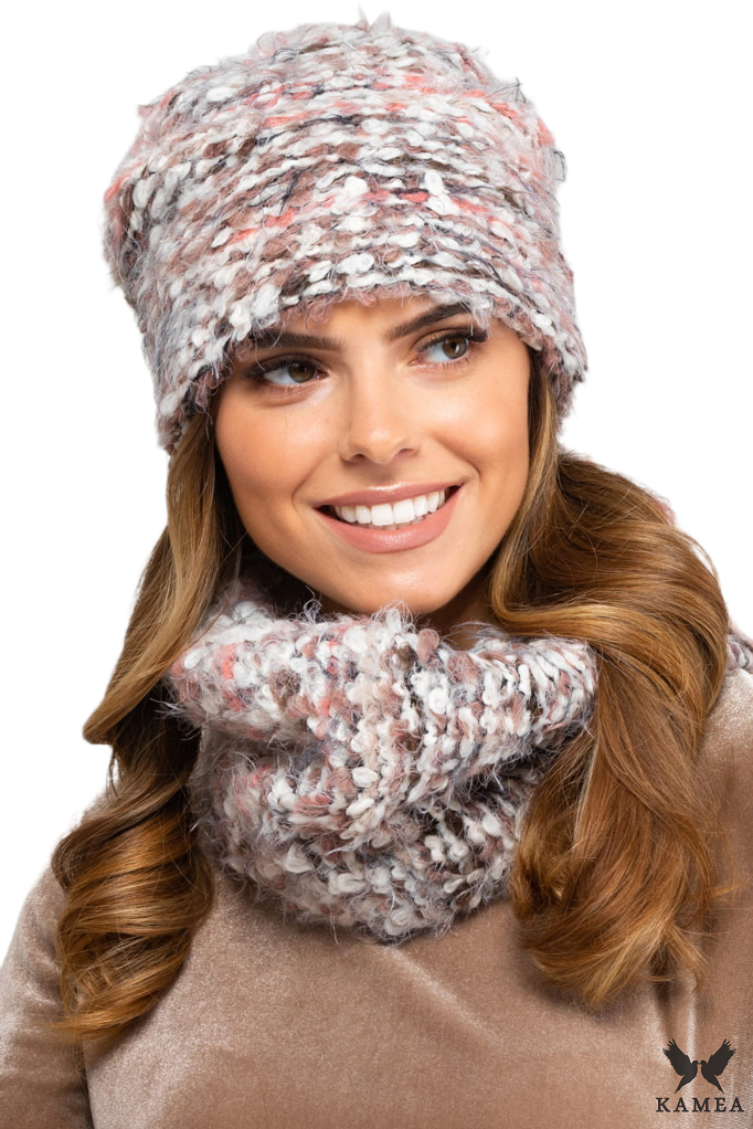 Carini-set (mütze + Schal) Beige