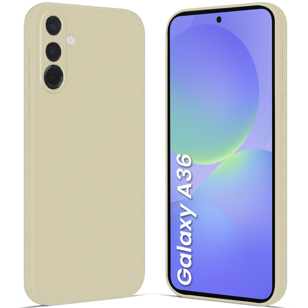 Schutzhülle Für Samsung Galaxy A36 5g, Silikon Lite, Beige