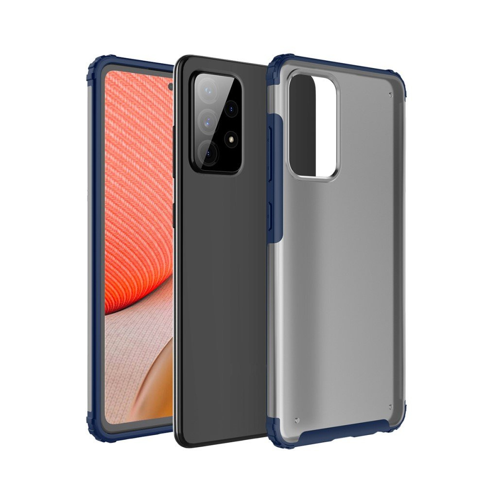 Erbord Antidrop Matte Hybrid Hülle Für Samsung Galaxy A72 5g, Blau
