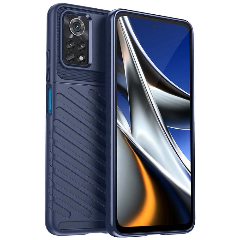 Hülle Für Xiaomi Poco X4 Pro 5g, Thunder, Blau