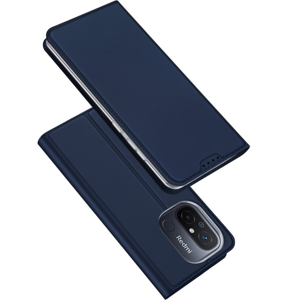 Dux Ducis Hülle Für Xiaomi Redmi 12c, Skinpro, Marineblau