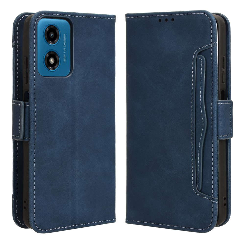 Klapphülle Für Motorola Moto G24 / G24 Power / G04, Mit Kartenfach, Blau