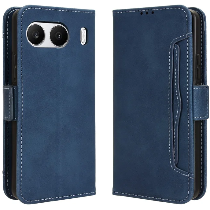 Klapphülle Für Oneplus Nord 4, Mit Kartenfach, Marineblau