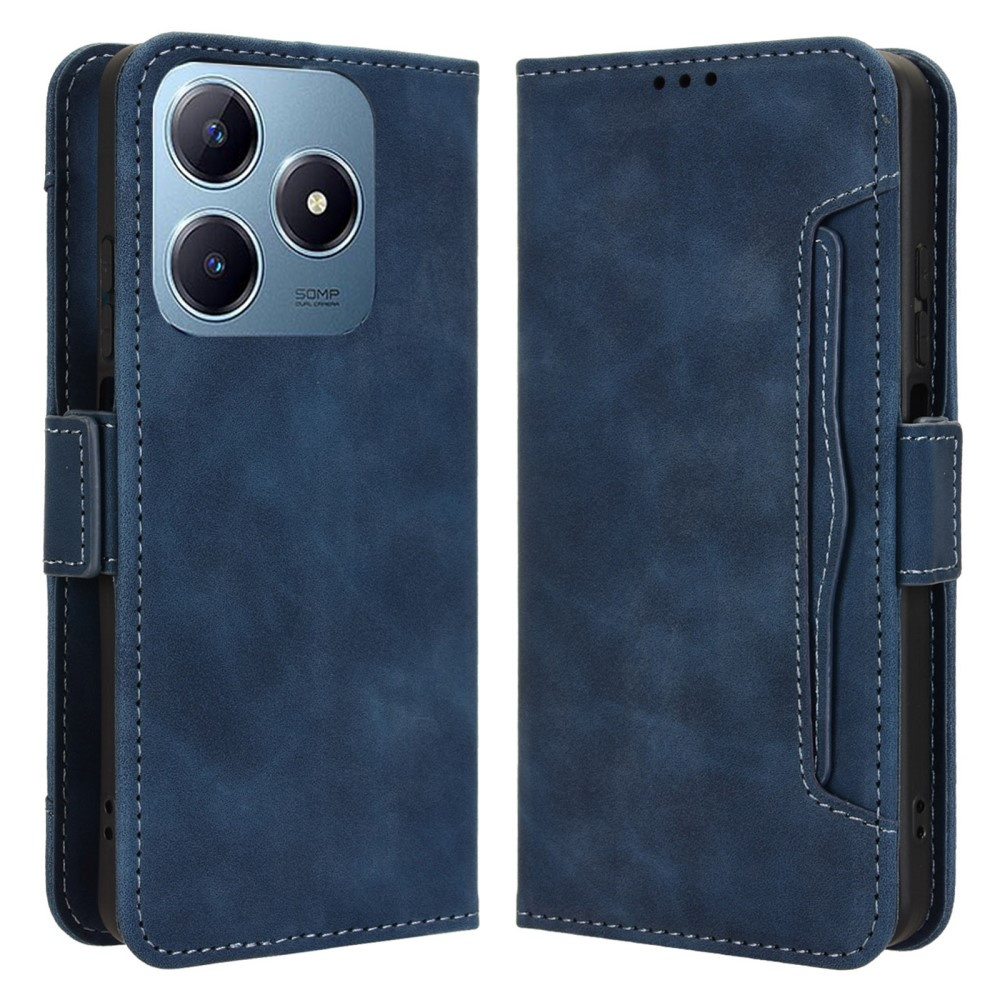 Klapphülle Für Realme C63, Mit Kartenfach, Marineblau