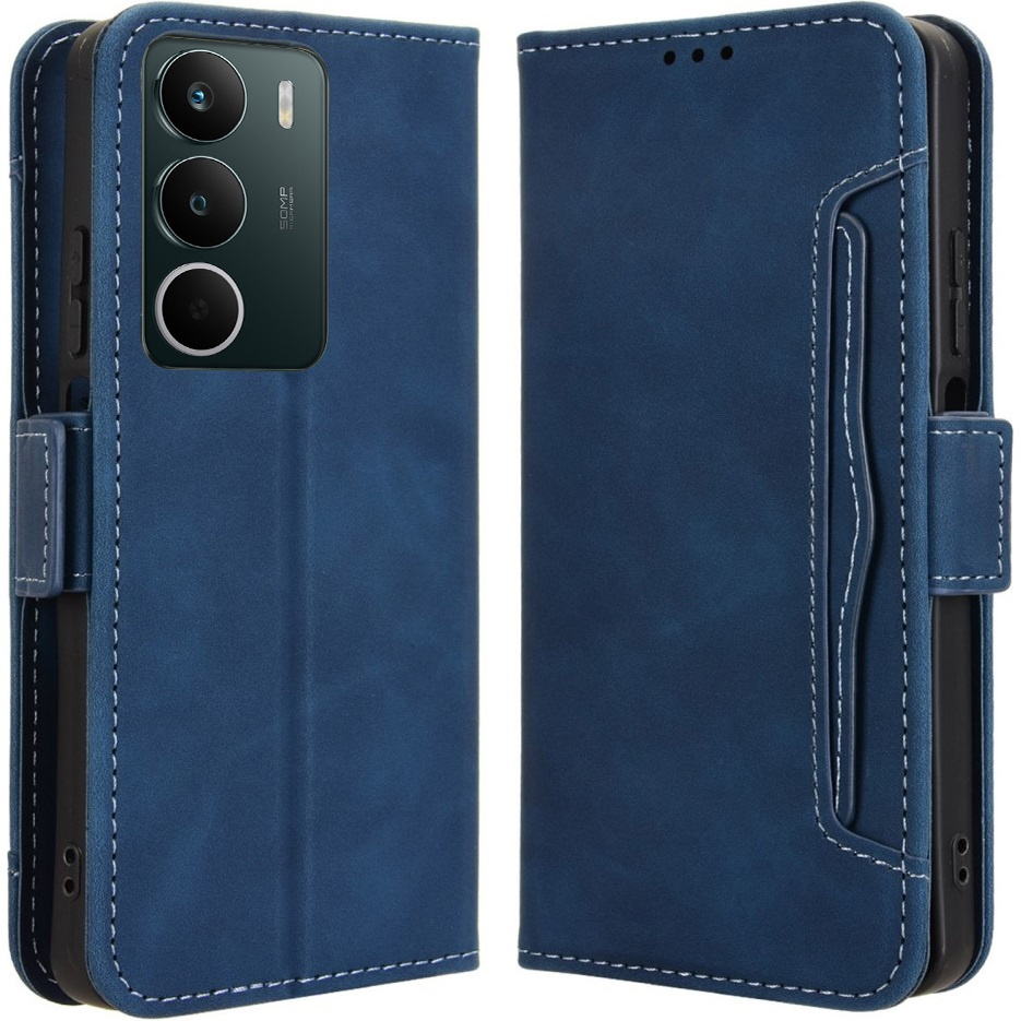 Klapphülle Für Realme C71, Mit Kartenfach, Marineblau