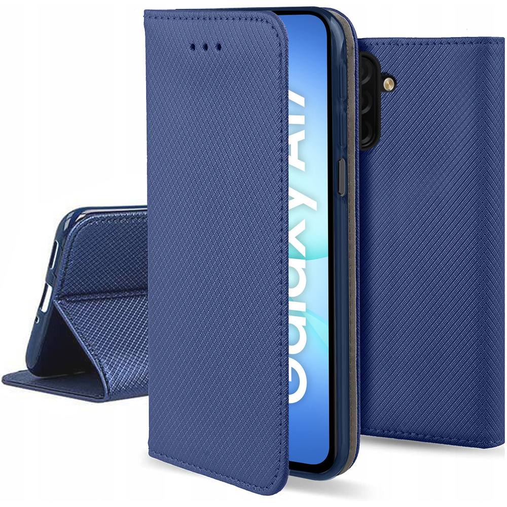 Samsung Galaxy A17 5g Smart Magnetic Flip Case, Marineblau