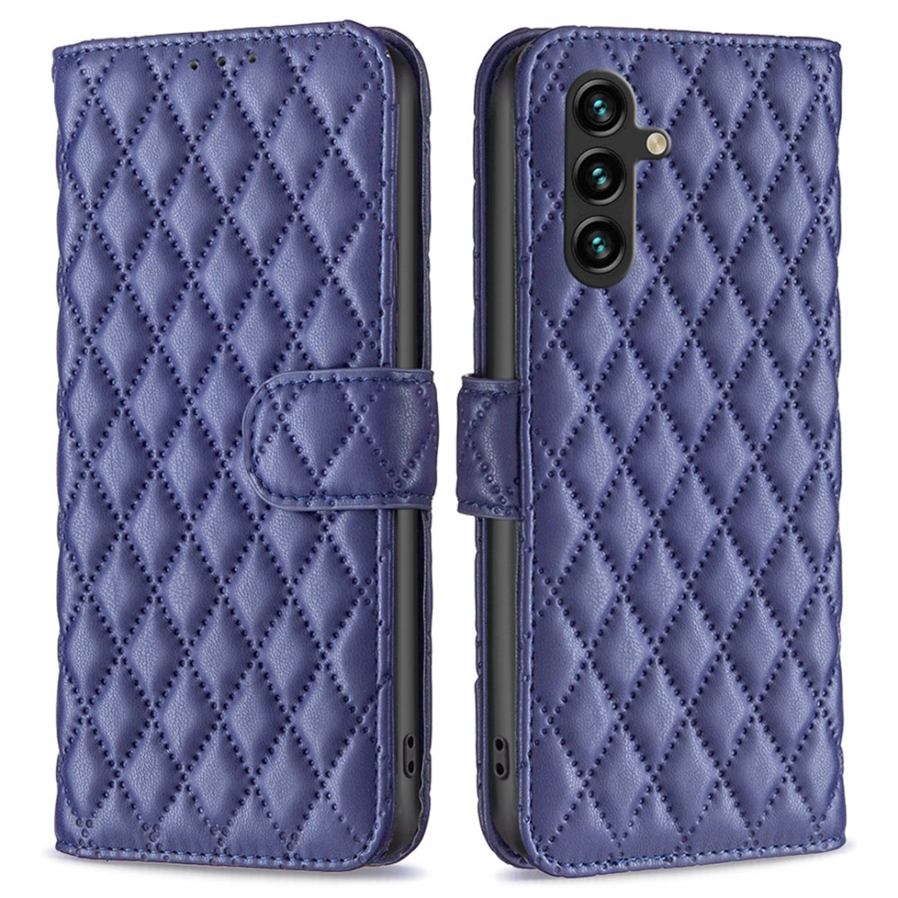 Klapphülle Für Samsung Galaxy A56 5g, Brieftaschenhülle, Farbe: Binfen, Blau