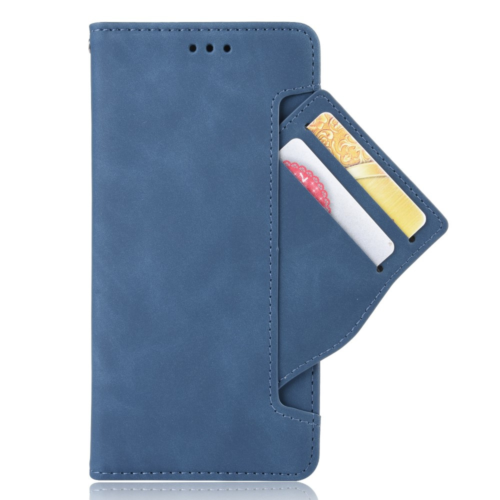 Samsung Galaxy S22 Ultra 5g Klapphülle, Kartenfach, Blau