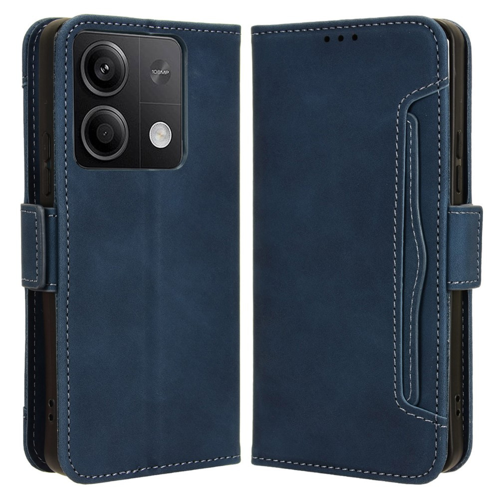 Klapphülle Für Xiaomi Redmi Note 13 5g, Mit Kartenfach, Blau