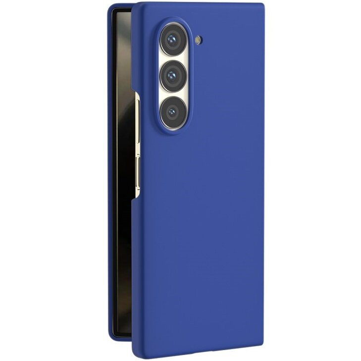 Hartschalen-pc-schutzhülle Für Samsung Galaxy Z Fold6 5g, Marineblau