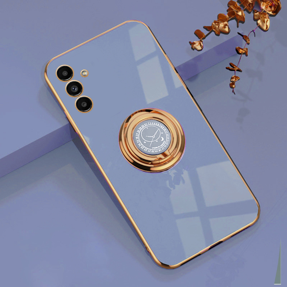 Schutzhülle Für Samsung Galaxy A04s / A13 5g, Electro Ring, Blau