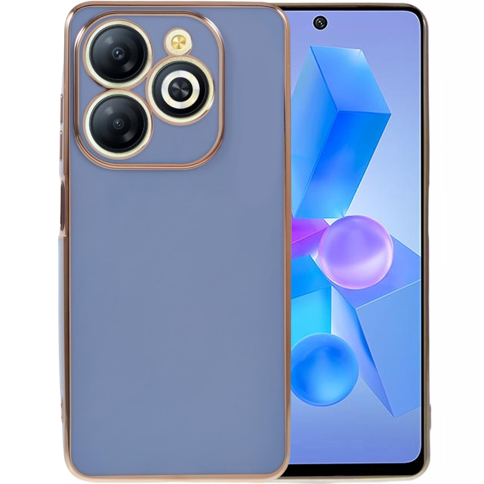 Infinix Hot 40i Hülle, Glamour Camshield, Blau