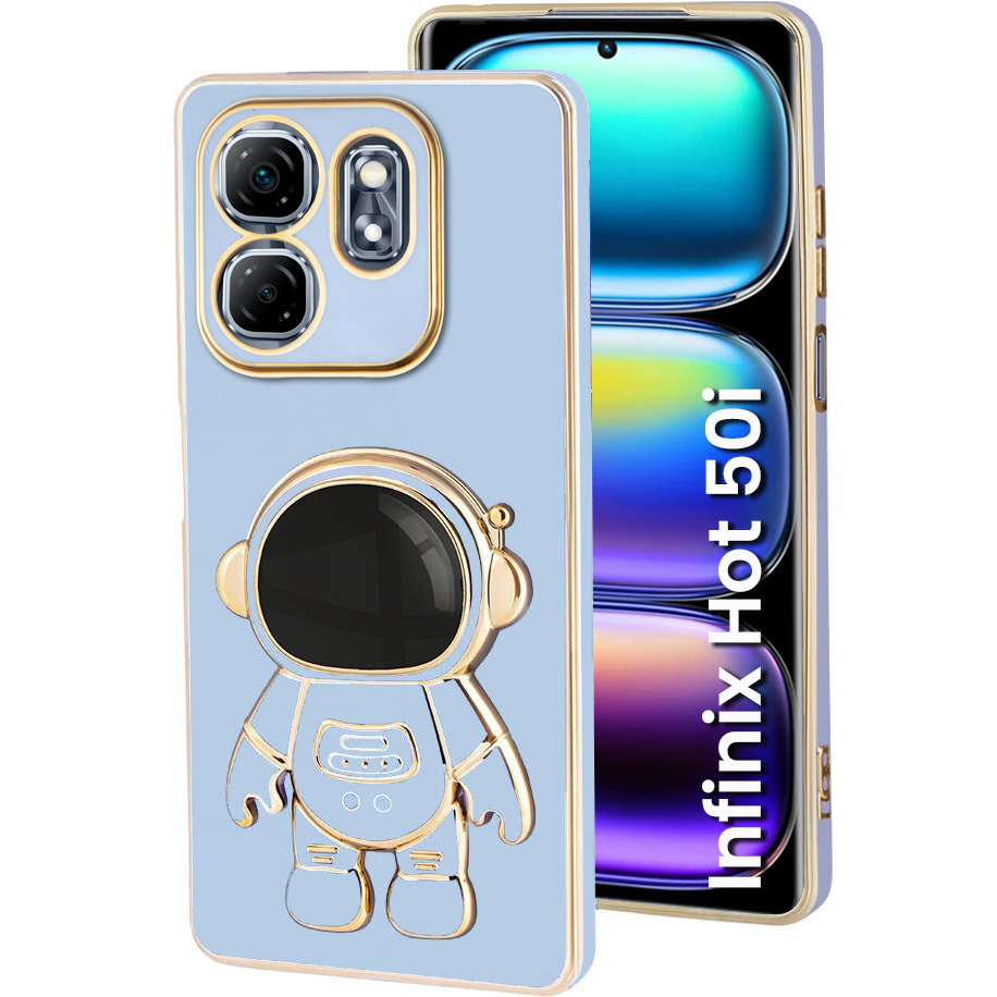 Hülle Für Infinix Hot 50i 4g, Astronaut, Blau