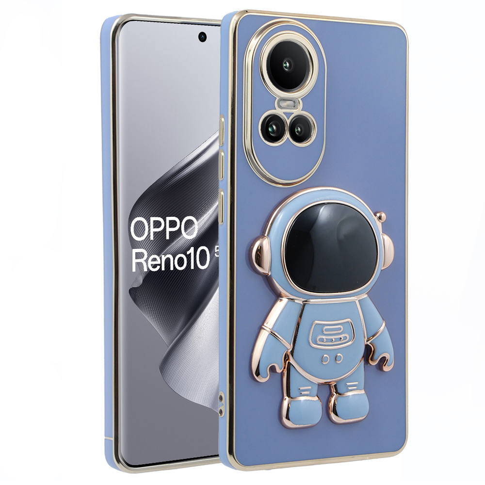Schutzhülle Für Oppo Reno 10 / 10 Pro, Astronaut, Blau