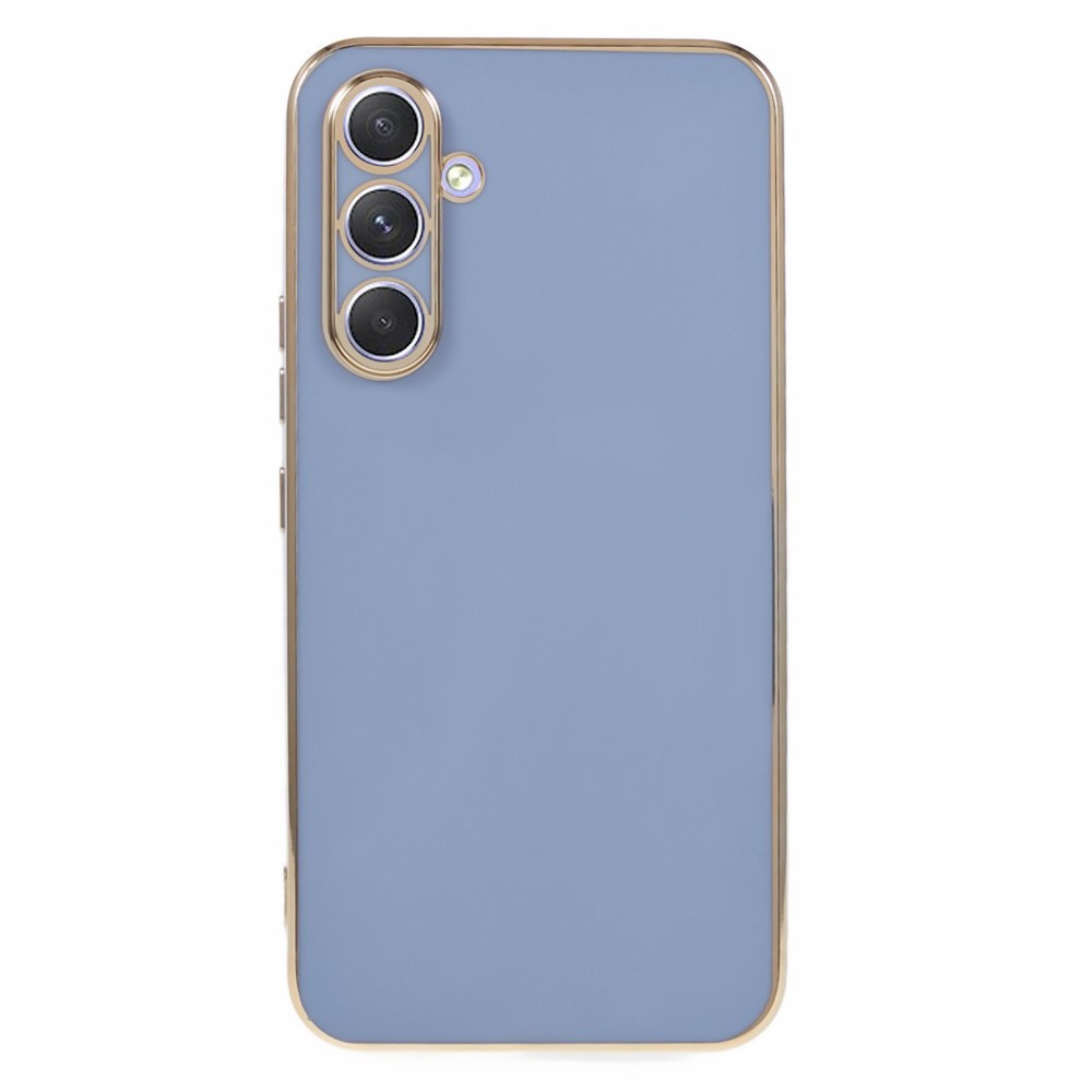 Schutzhülle Für Samsung Galaxy A25 5g, Glamour Camshield, Blau + 9h-glas