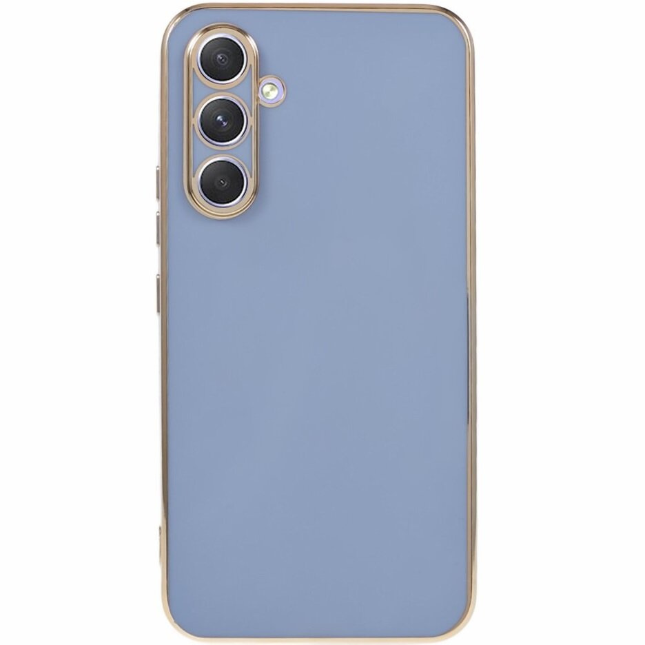 Samsung Galaxy S23 Fe Hülle, Glamour Camshield, Blau
