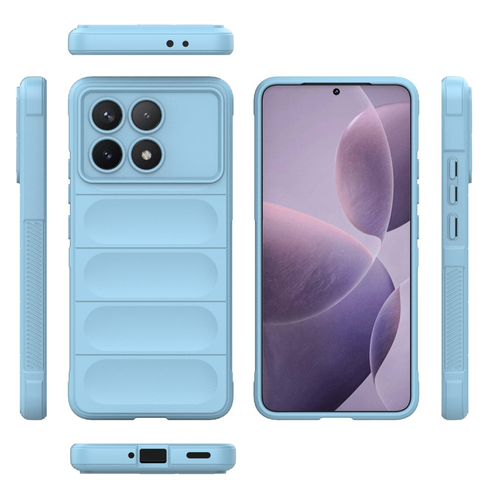 Xiaomi Poco F6 Pro Gaming-schutzhülle, Blau