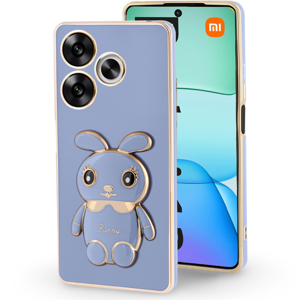 Hülle Für Xiaomi Redmi 13, Hase, Blau