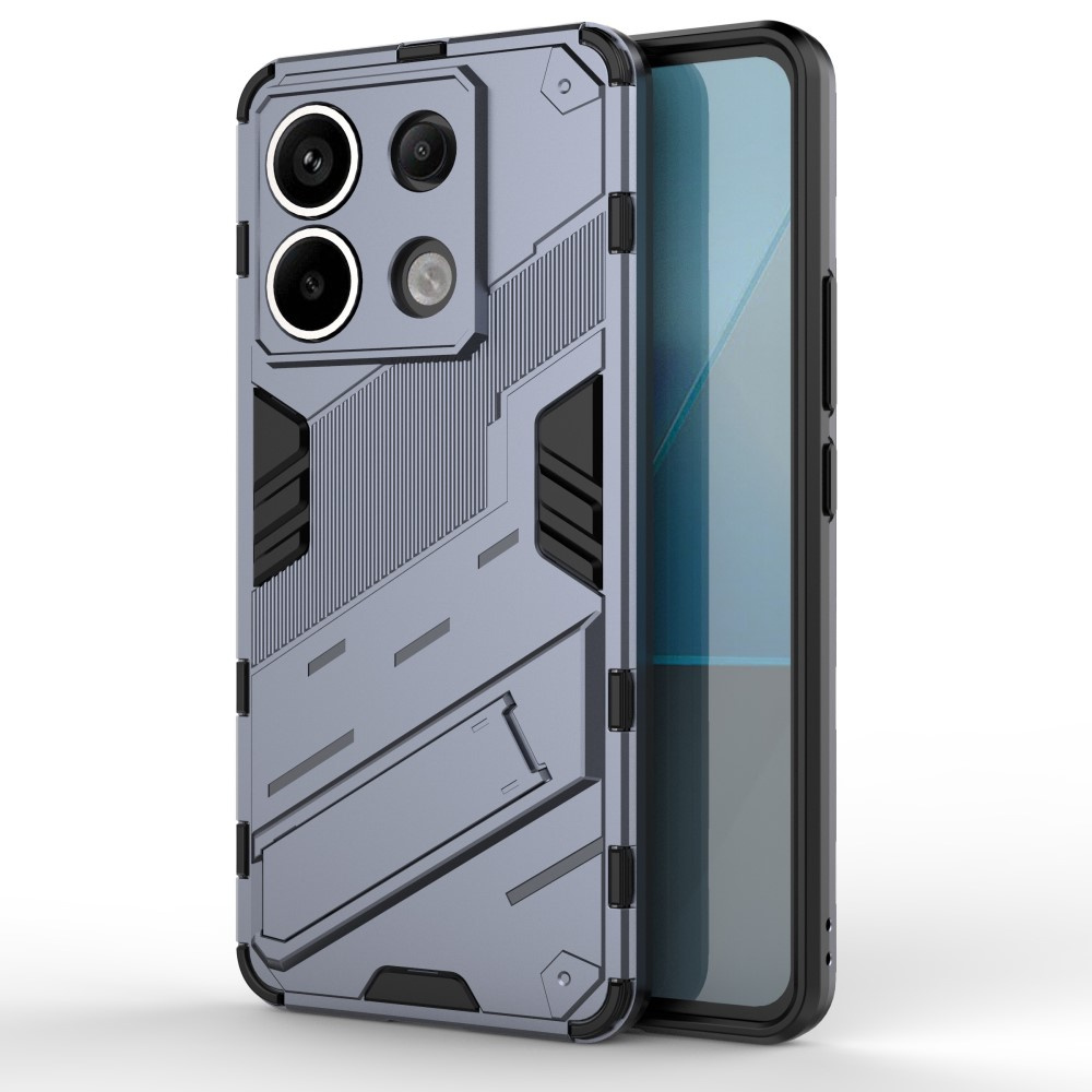 Schutzhülle Für Xiaomi Redmi Note 13 Pro 5g, Mit Militär-aufstellfunktion, Marineblau