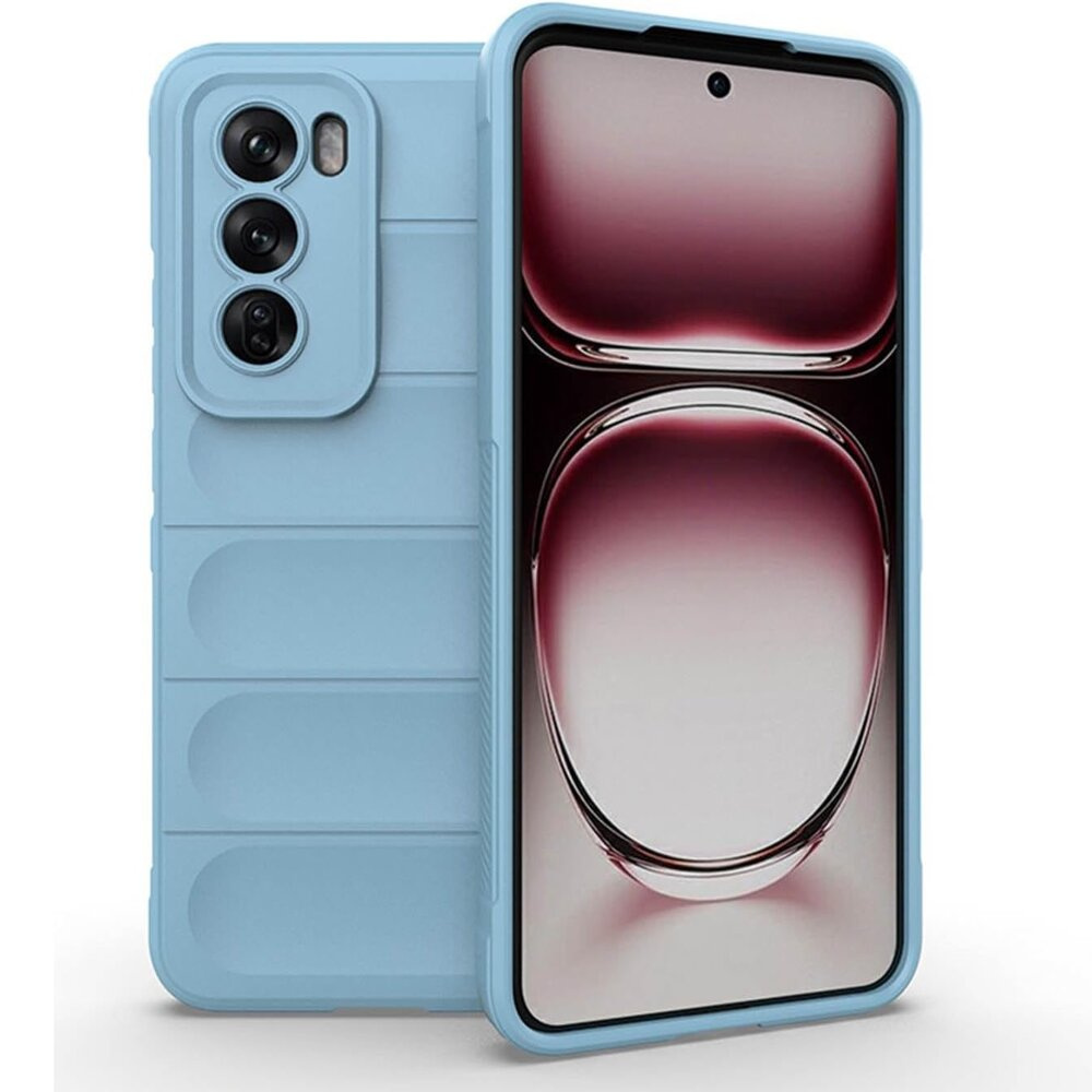 Oppo Reno 12 Pro Gaming-schutzhülle, Stoßfest, Blau