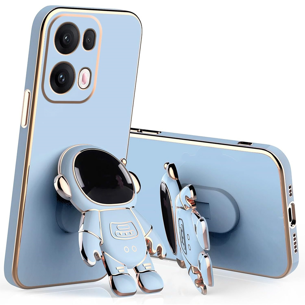 Oppo Reno 13 Pro Hülle, Astronaut, Blau