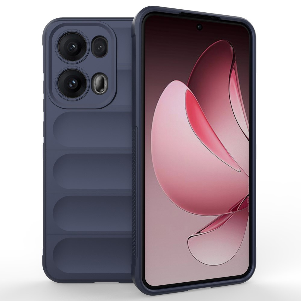 Oppo Reno 13 Pro Gaming-schutzhülle, Stoßfest, Marineblau