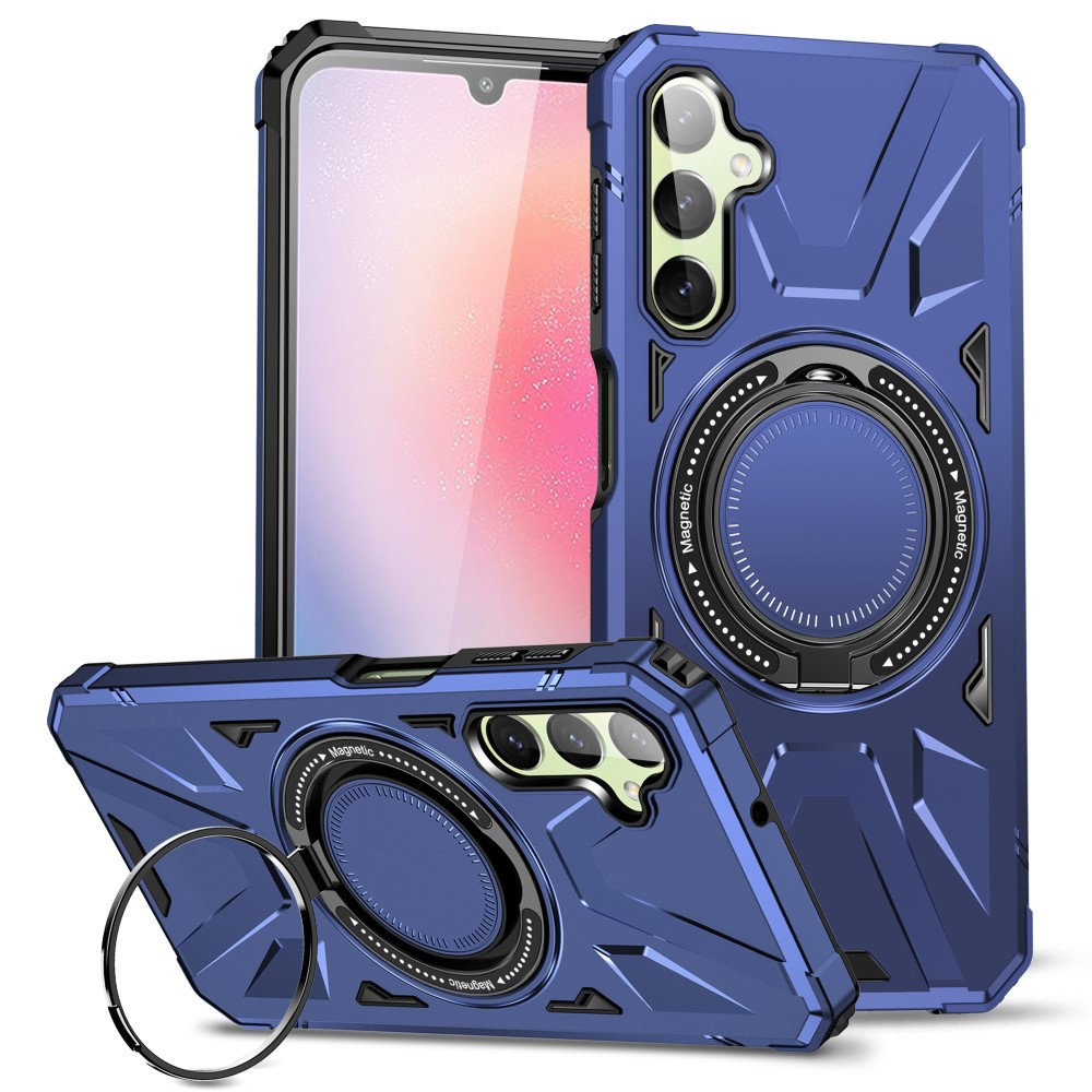 Magsafe-hülle Für Samsung Galaxy A54 5g, Mit Integriertem Ständer Und Halterung, Marineblau