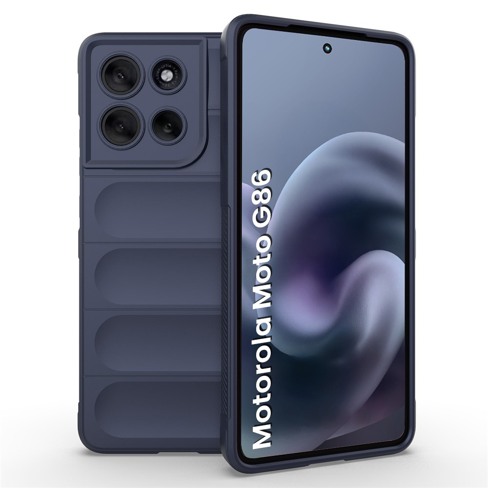 Motorola Moto G86 Power 5g Gaming-schutzhülle, Marineblau