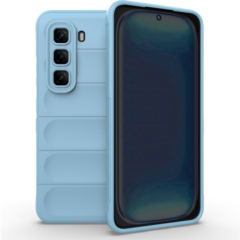 Infinix Hot 50 Pro 4g Gaming-schutzhülle, Stoßfest, Blau