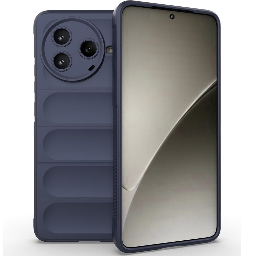 Xiaomi Poco F7 Pro Gaming-schutzhülle, Marineblau