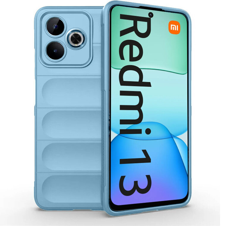 Xiaomi Redmi 13 Gaming-schutzhülle, Stoßfest, Blau