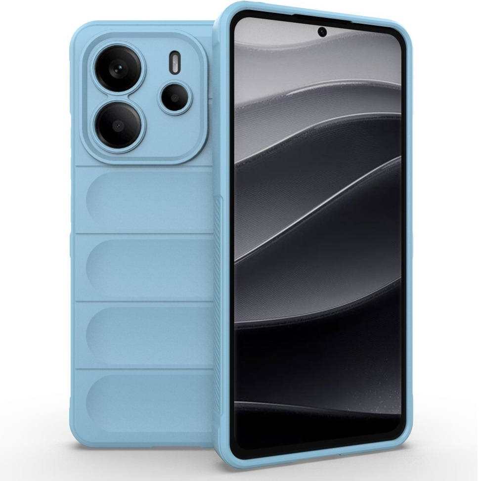 Schutzhülle Für Xiaomi Redmi Note 14 4g, Stoßfest, Für Gaming, Blau