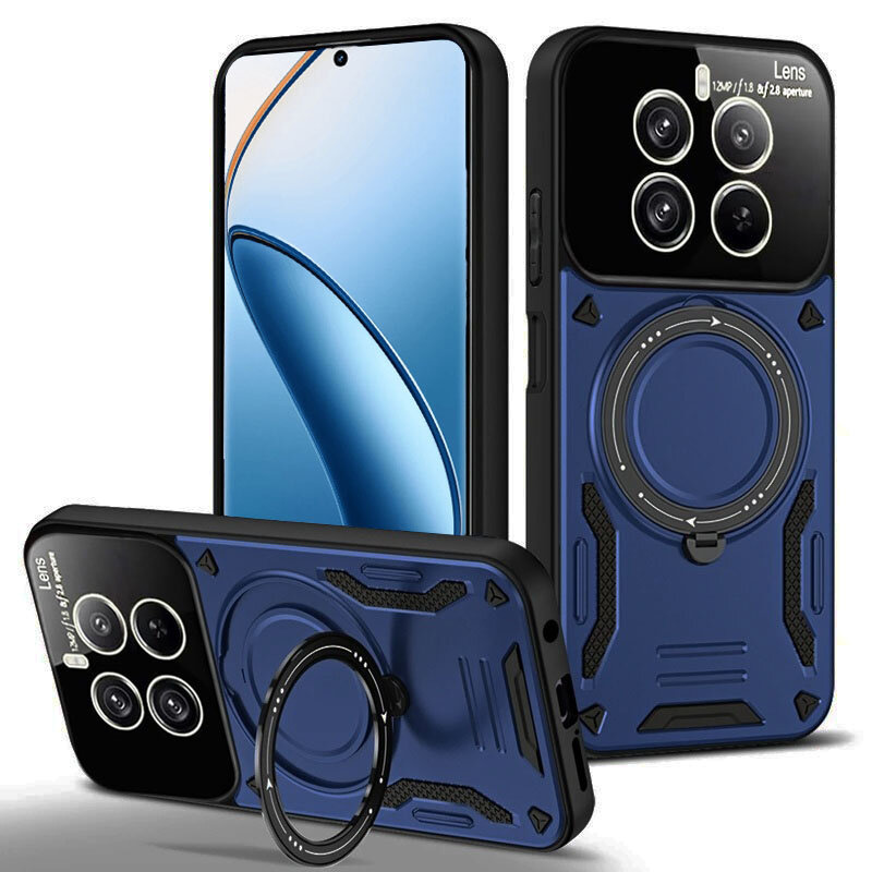 Schutzhülle Für Realme 12 Pro 5g / 12 Pro+ 5g, Magnetring, Blau
