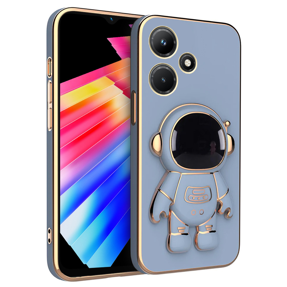 Hülle Für Infinix Hot 30i, Astronaut, Blau